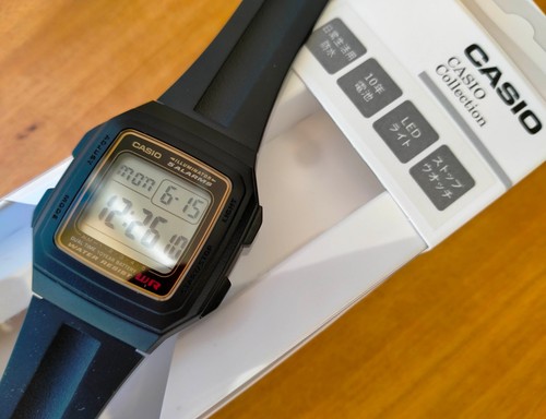 Casio 201wa nuovo nella sua - f-201wa,