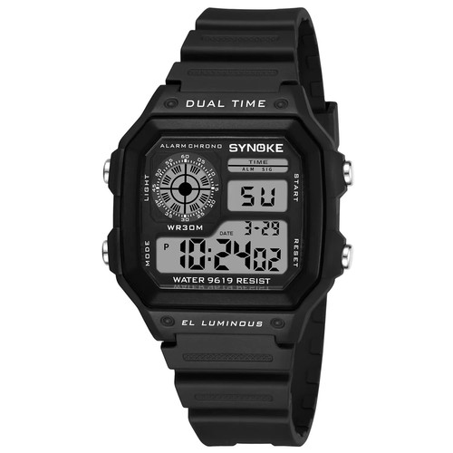 Orologio polso uomo nero - da,
