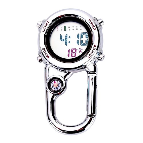 Orologio con moschettone